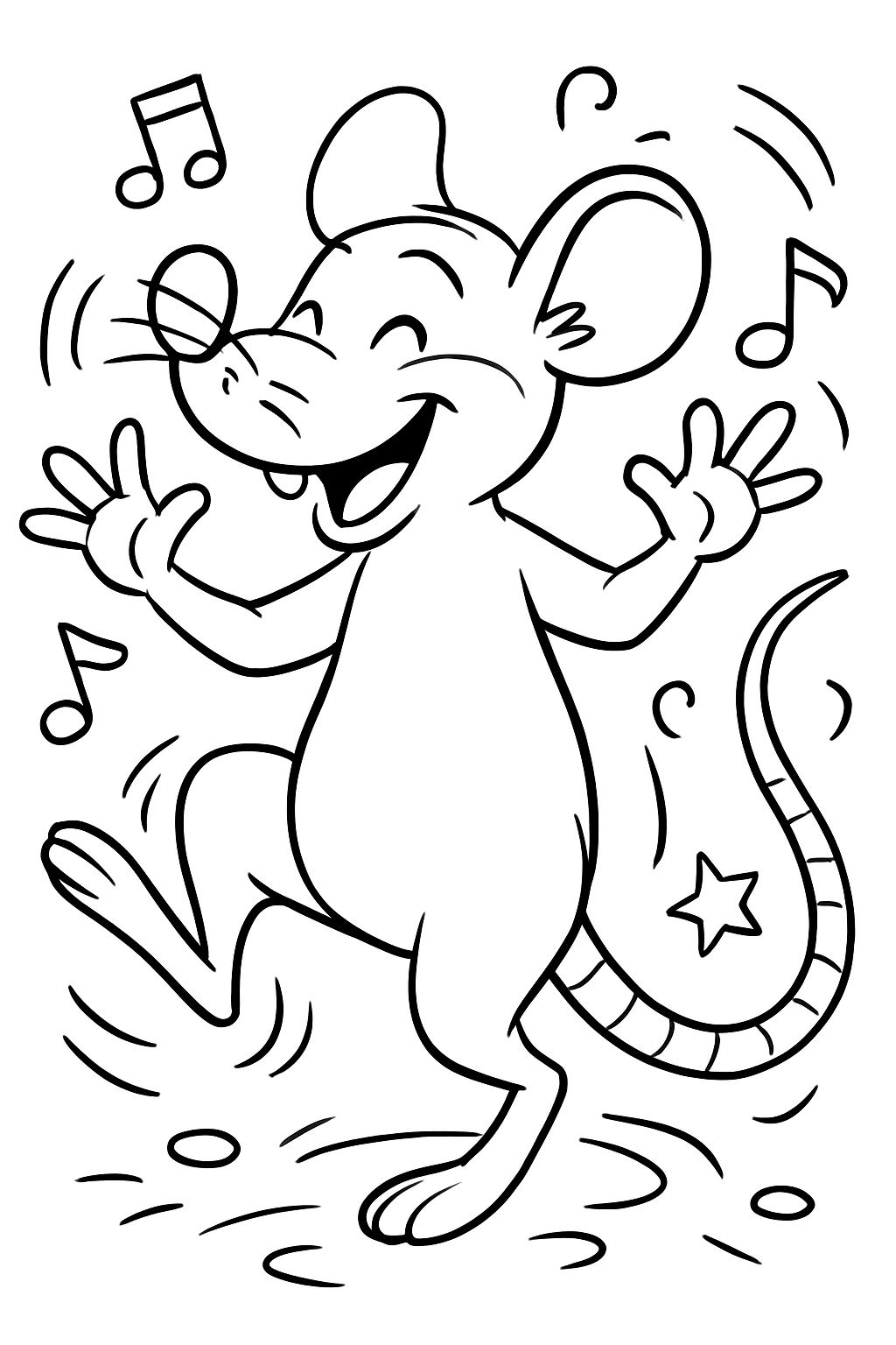 a dancing rat