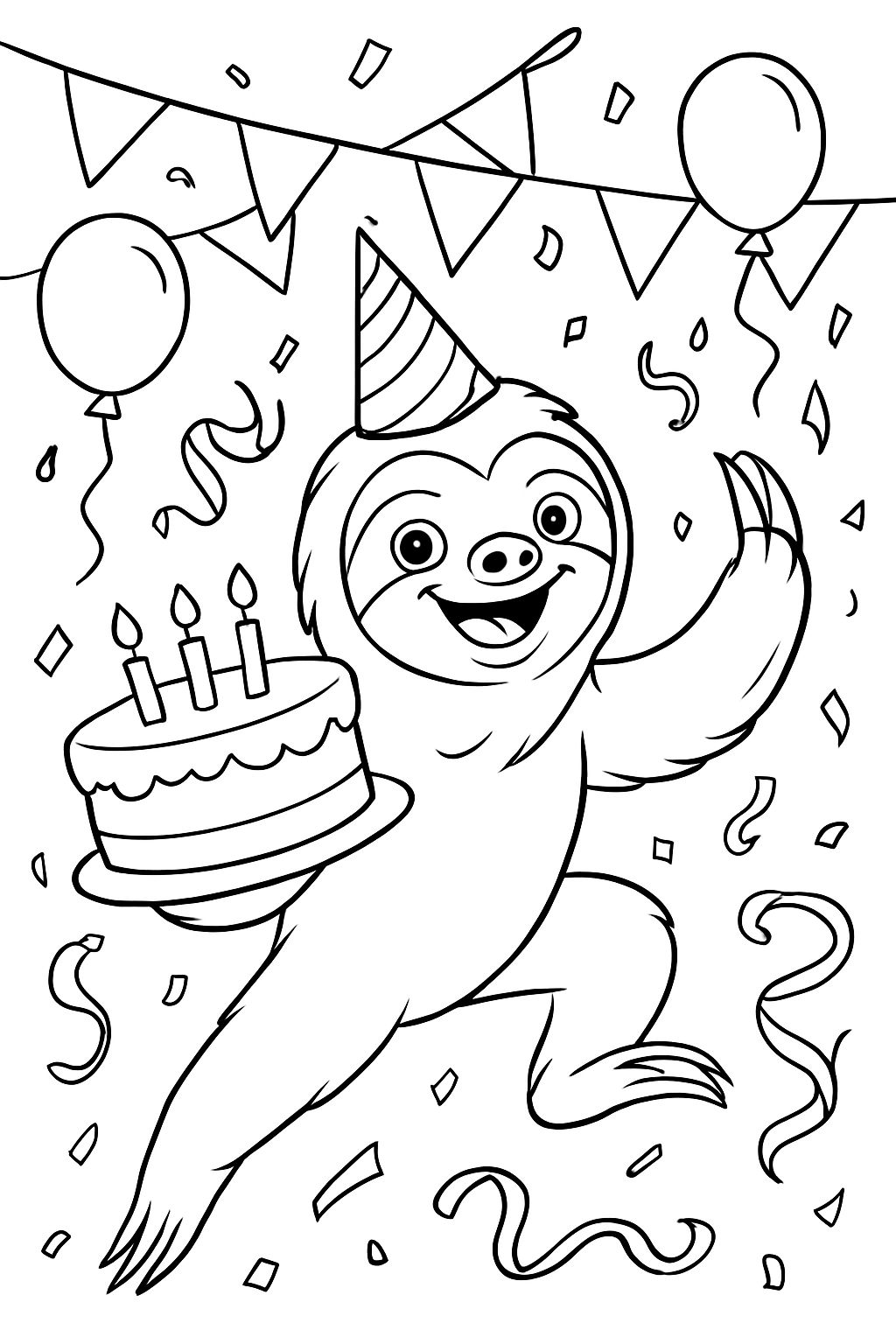 happy birthday zander sloth happy birthday zander sloth