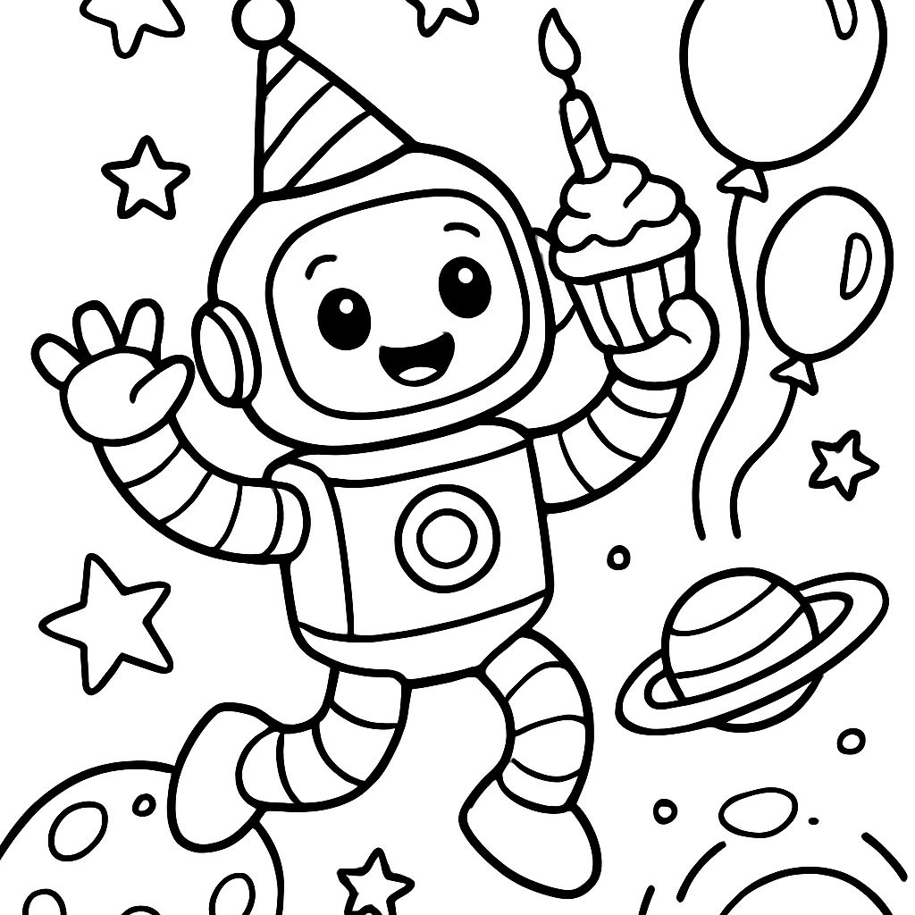 Aniversário Astrobot Aniversário Astrobot