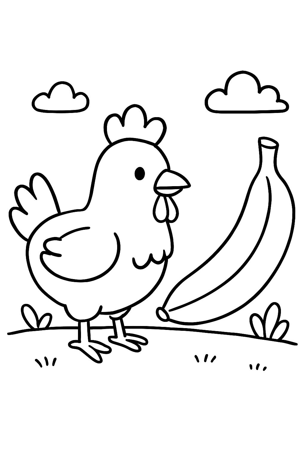 chicken banana