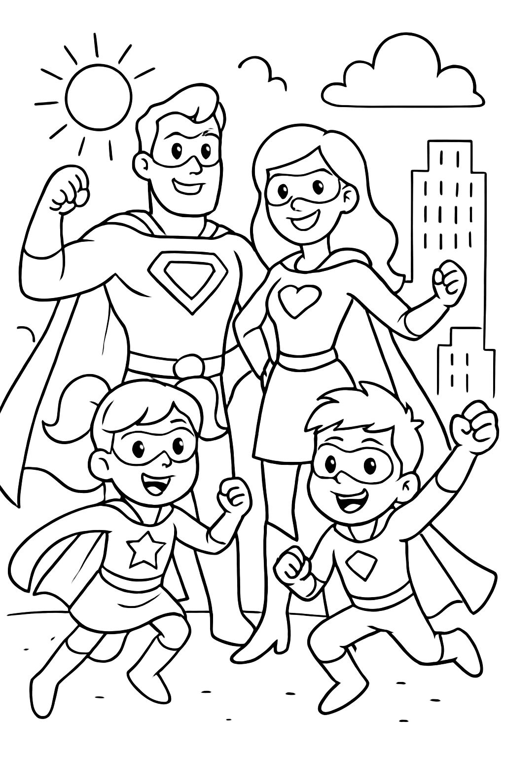 superhero family