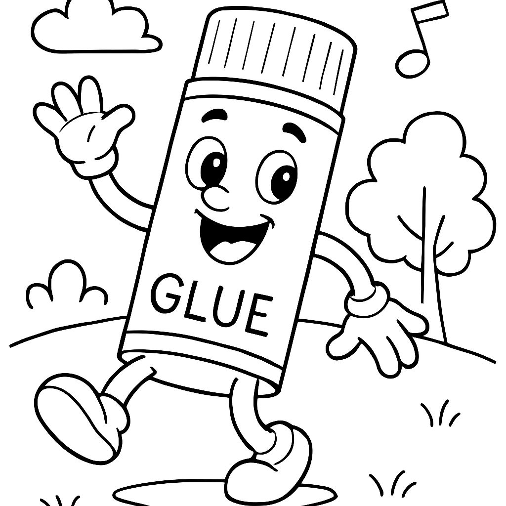 dancing glue stick dancing glue stick