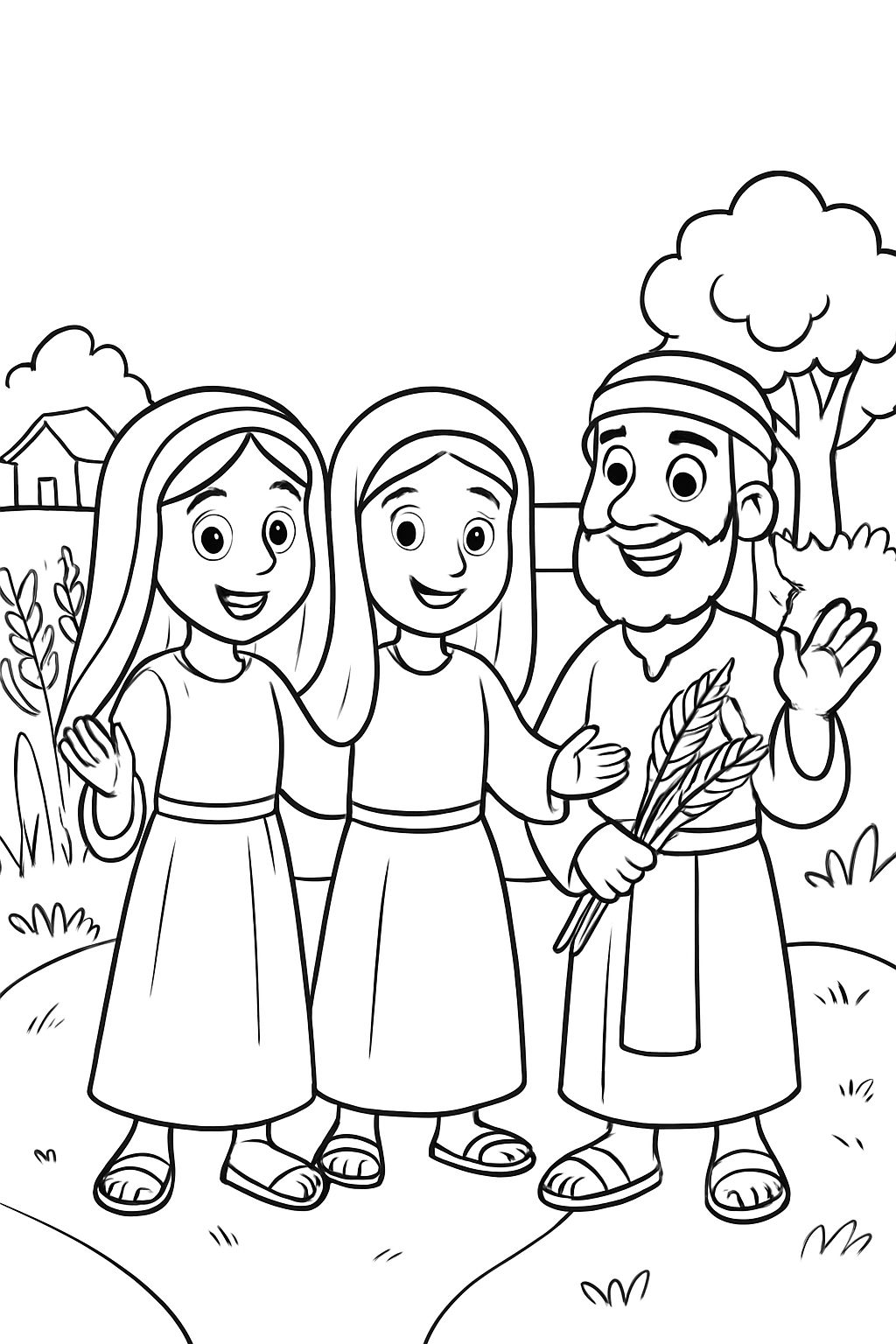 ruth naomi and boaz