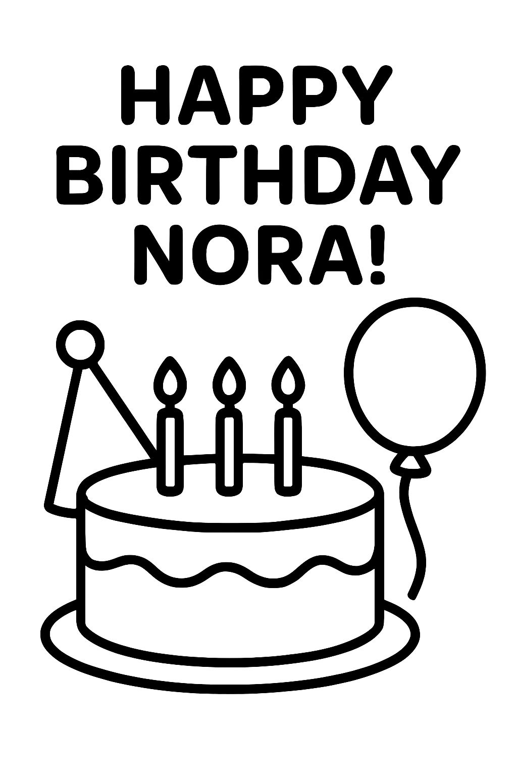 Happy Birthday Nora!
