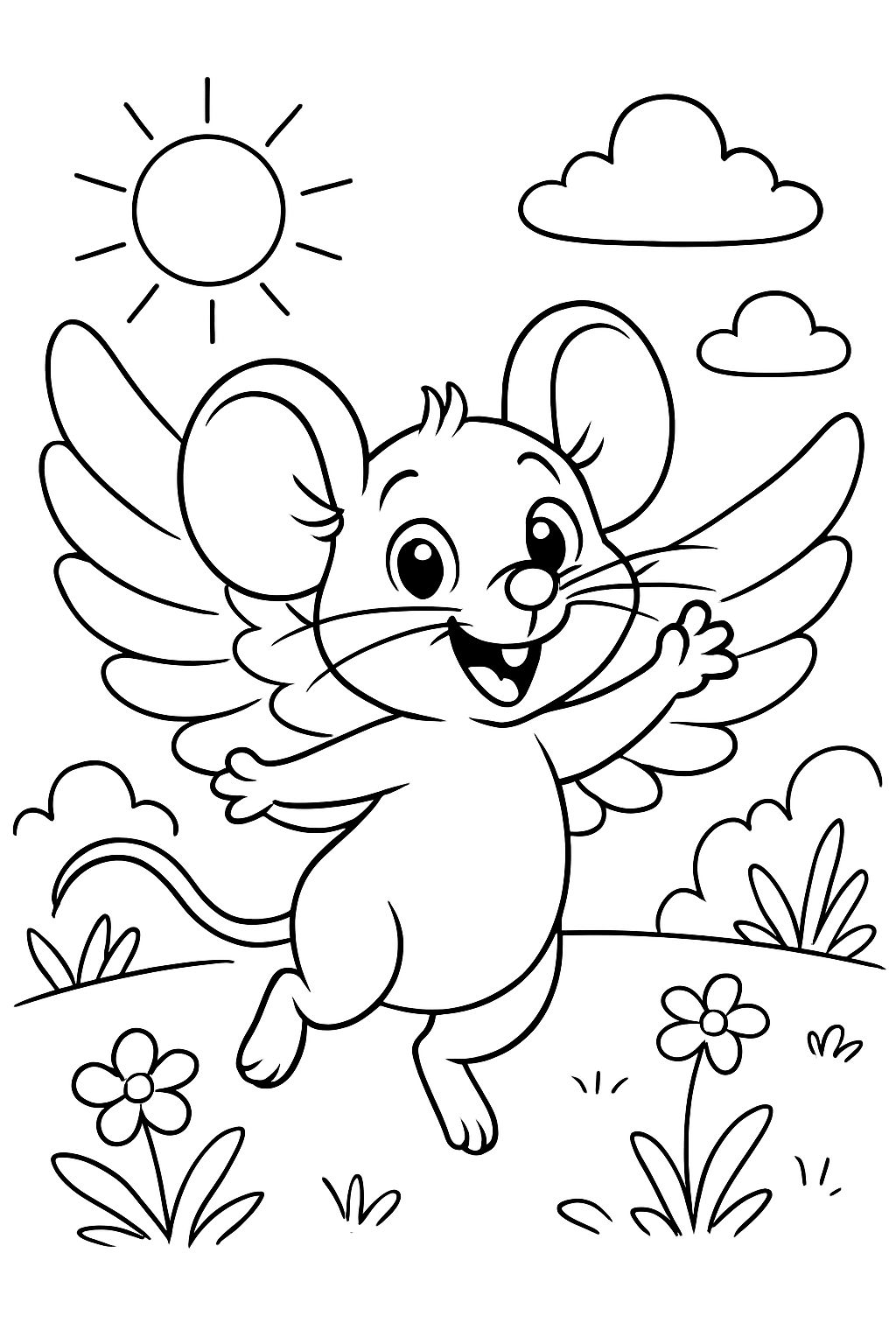 mouse with wings mouse with wings