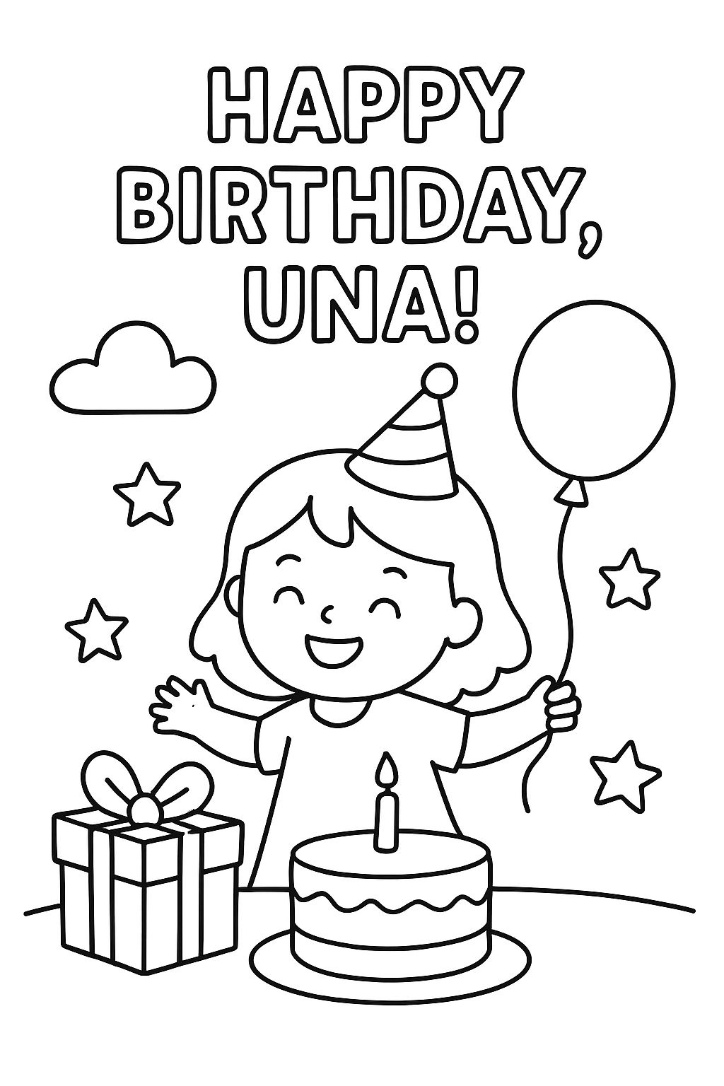 Joyeux anniversaire, Una!