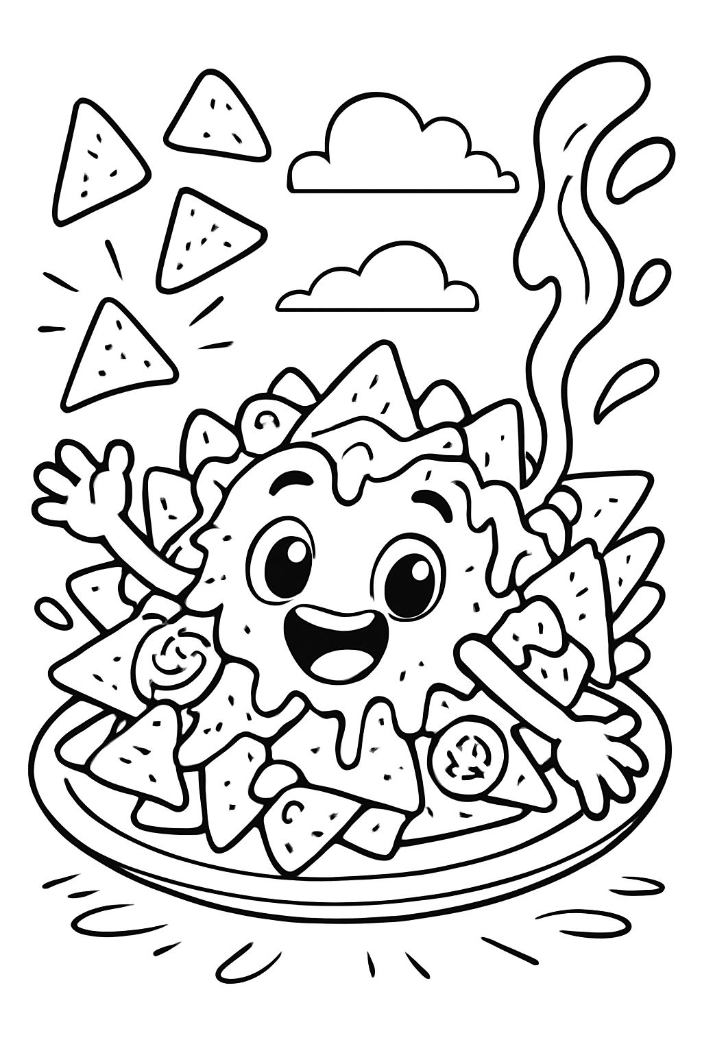 plate of nachos