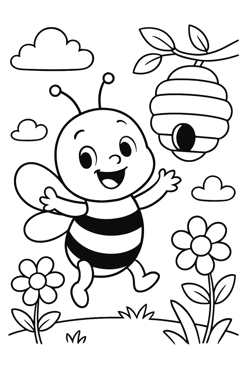 abeja tierna