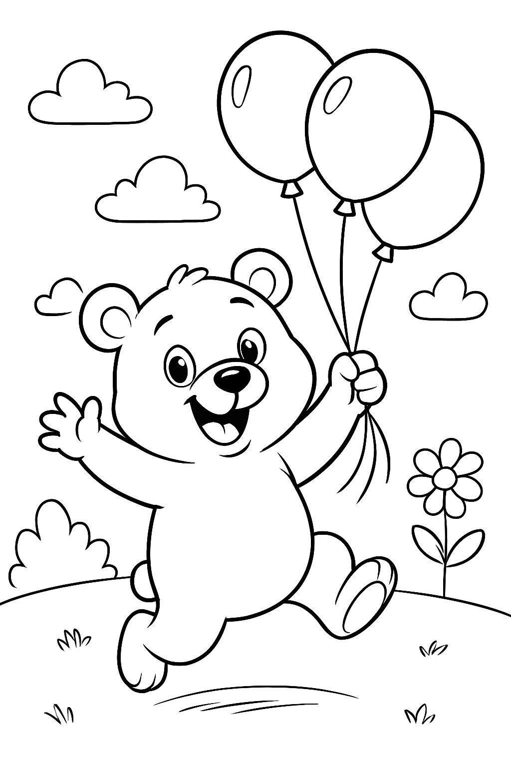 balloon and bear