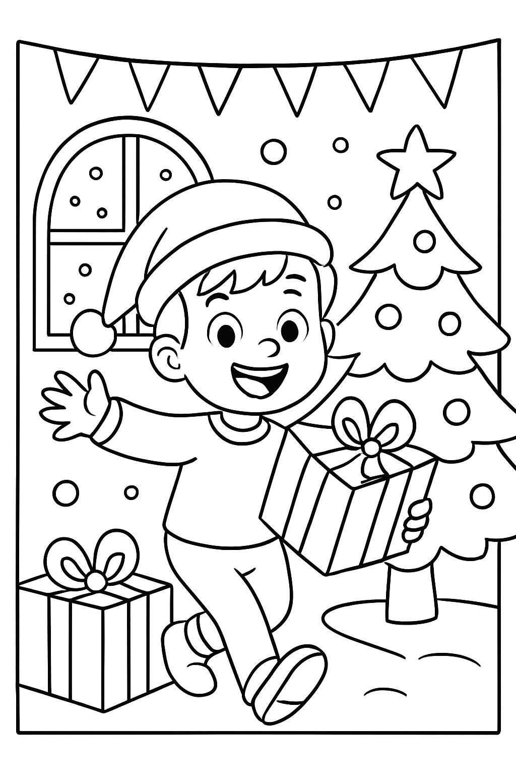 Feliz Natal Michaelangelo (garoto de 6 anos)