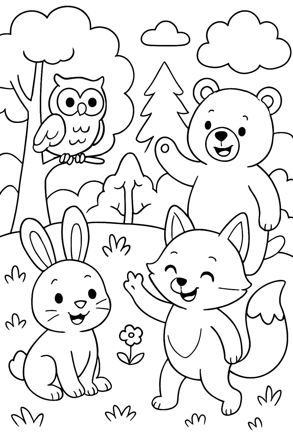 bosque lindo
