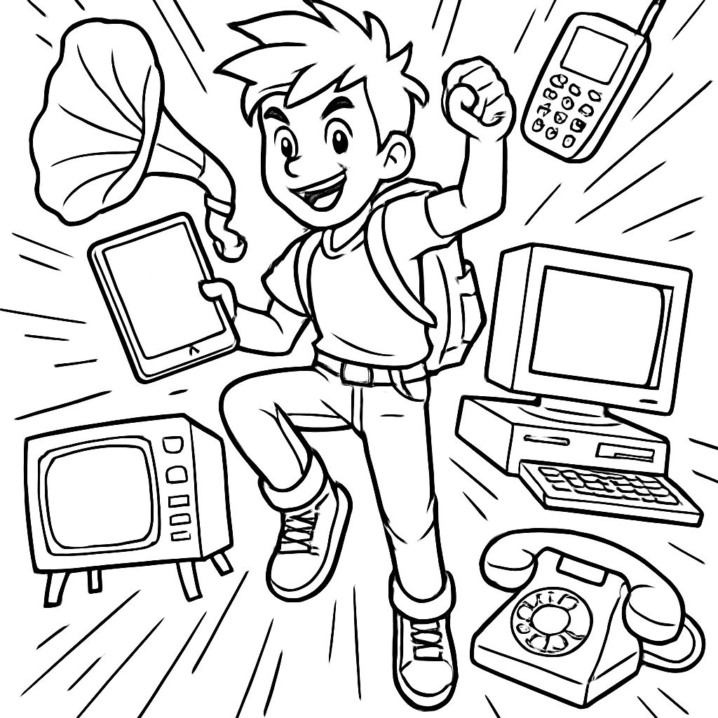 Tecnología y medios a lo largo del tiempo Tecnología y medios a lo largo del tiempo