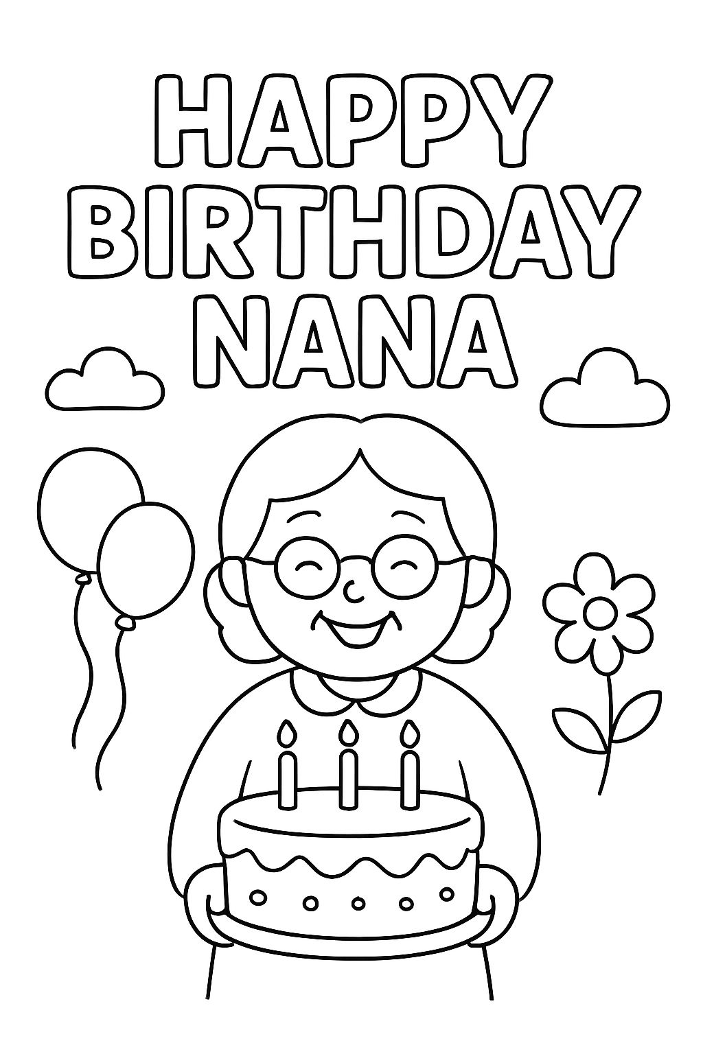 Feliz cumpleaños nana