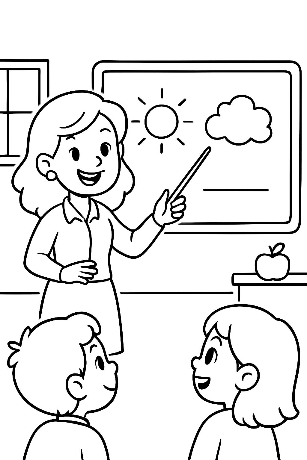 um professor com o quadro branco um professor com o quadro branco
