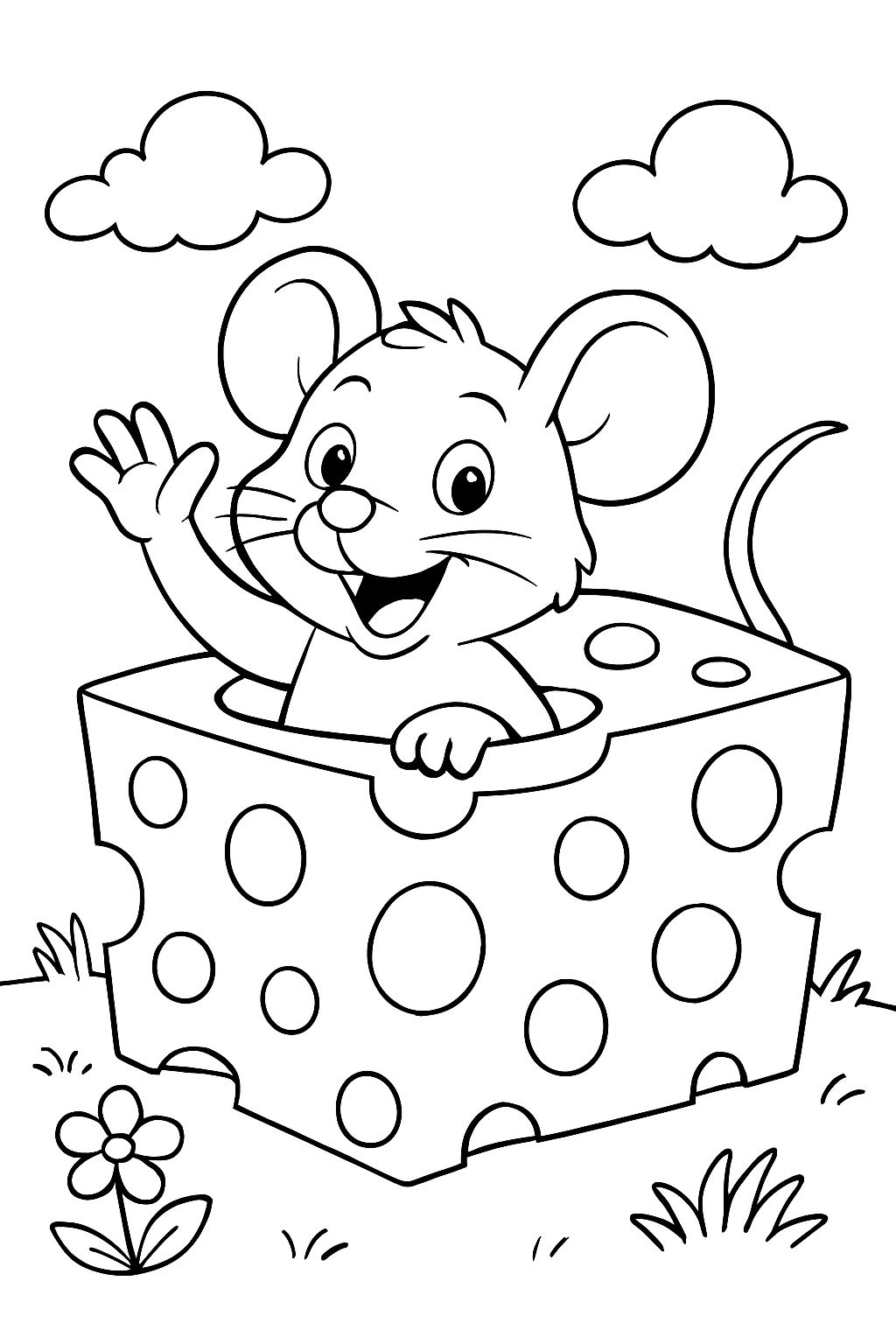 mouse in cheese mouse in cheese