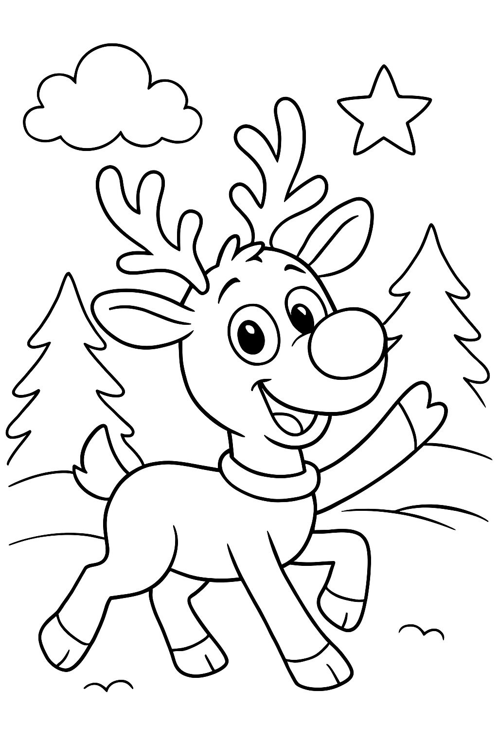 Rudolph the red-nosed reindeer