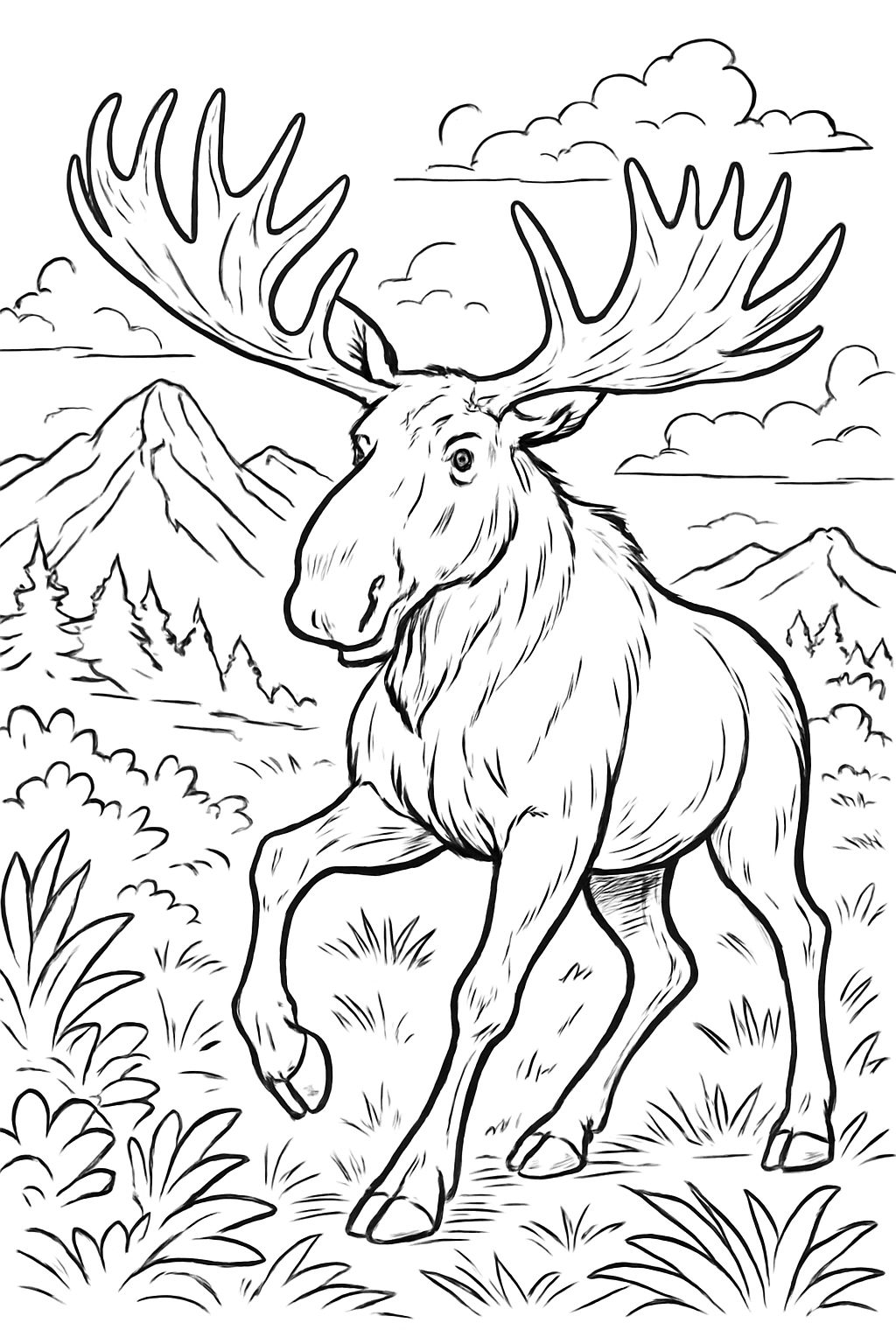 realistic moose realistic moose