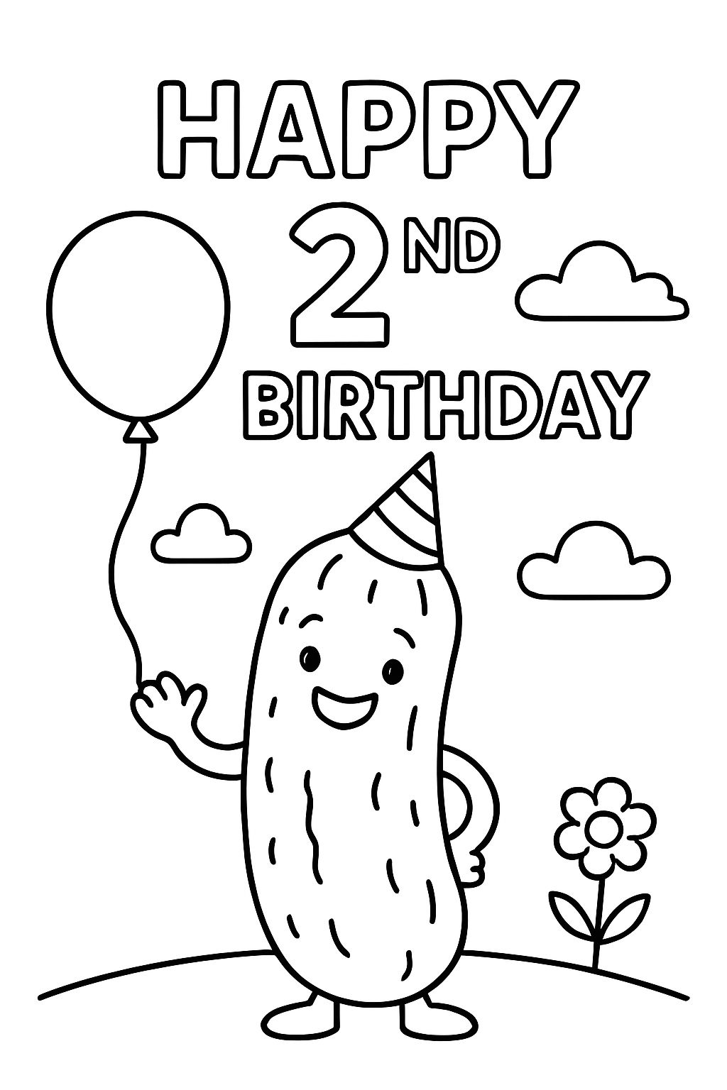 Happy 2nd Birthday Pickle Happy 2nd Birthday Pickle