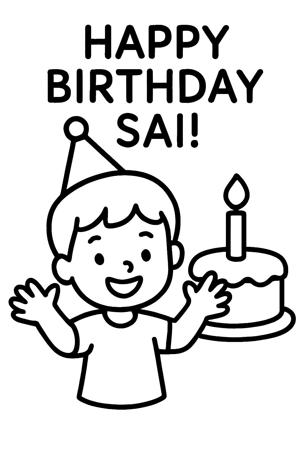 Happy Birthday Sai!
