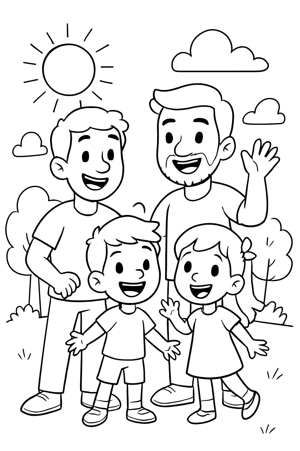 2 Dads, a boy, a girl 2 Dads, a boy, a girl
