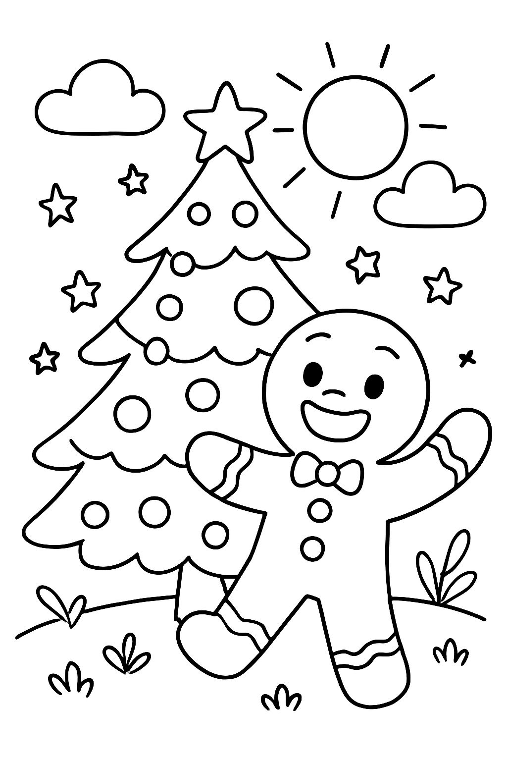 tannenbaum mit lebkuchenmännchen dVOR