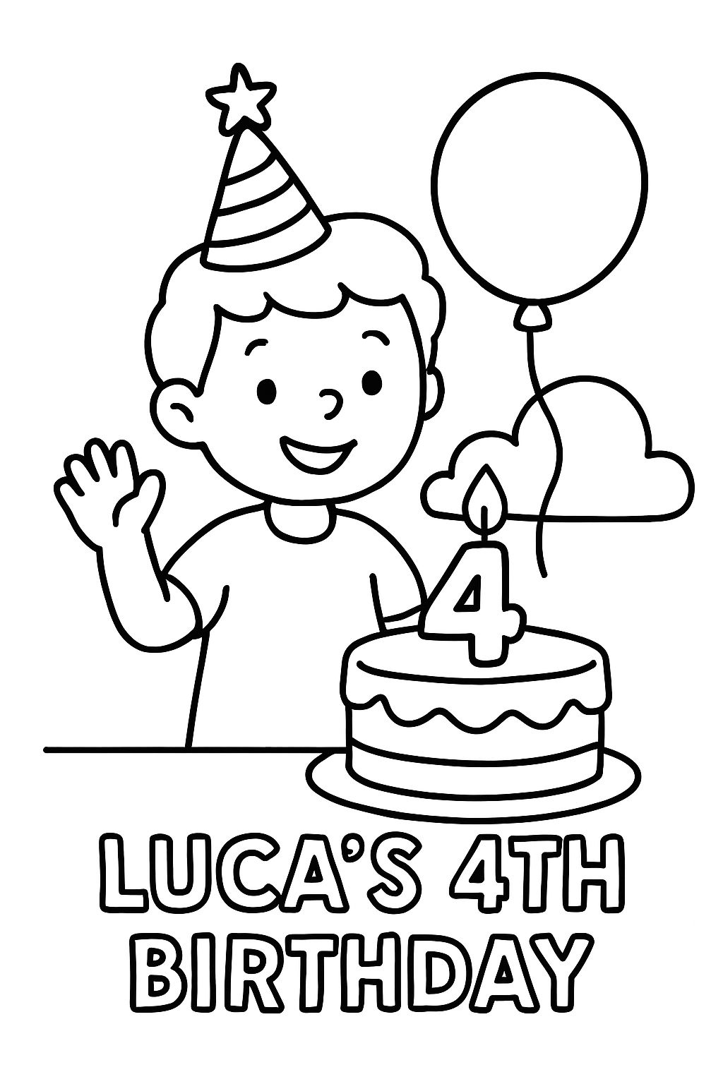 El 4to cumpleaños de Luca El 4to cumpleaños de Luca
