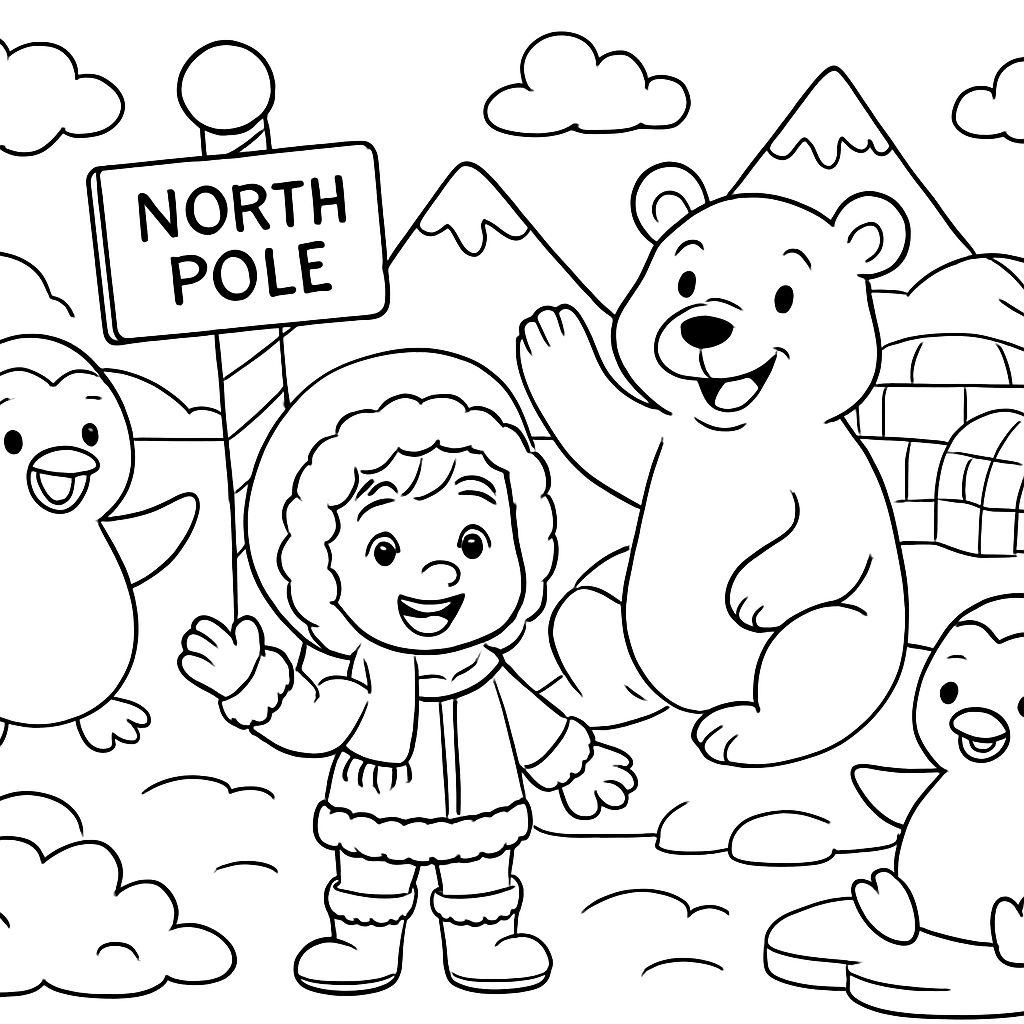 El polo norte El polo norte