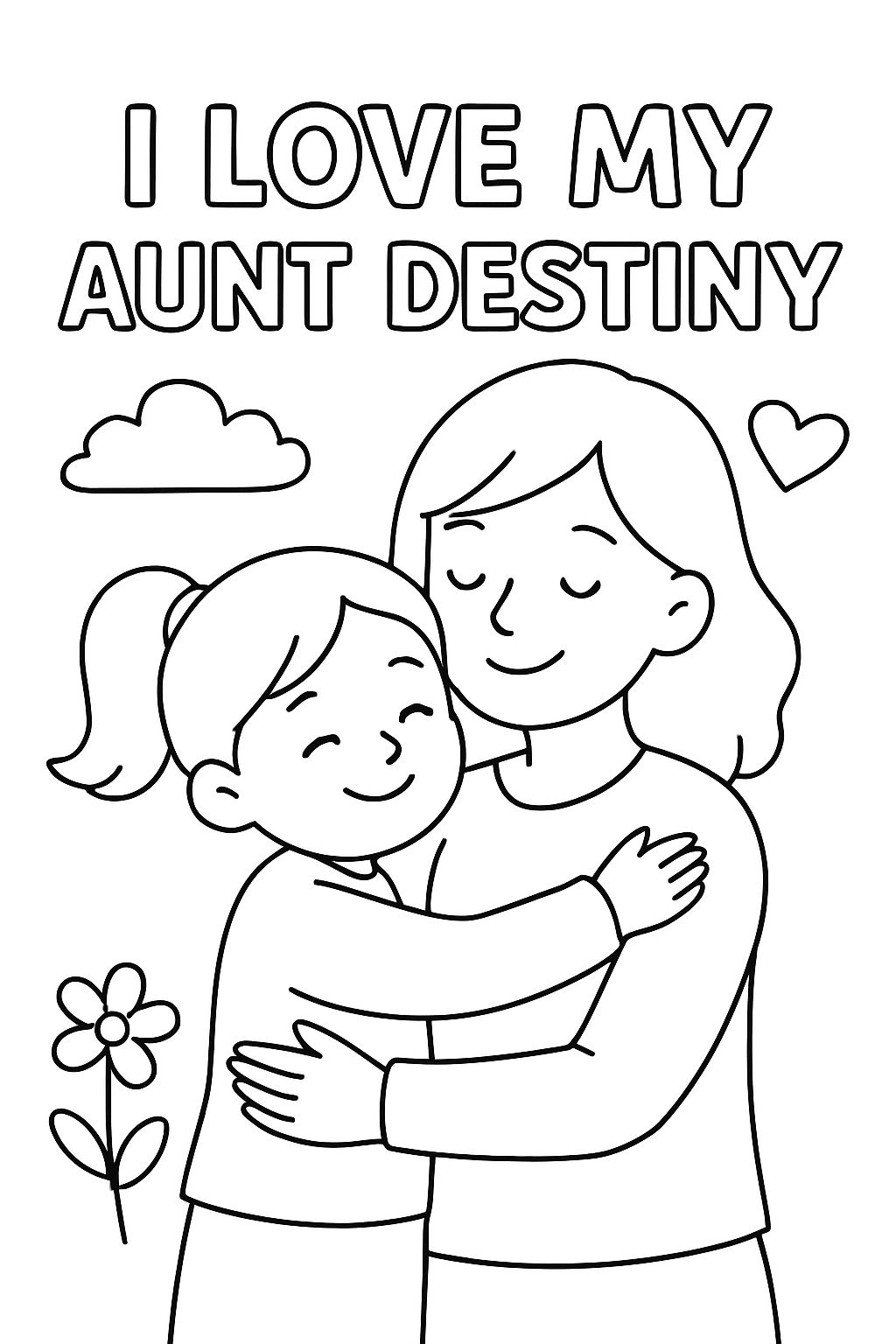 J'aime ma tante Destiny