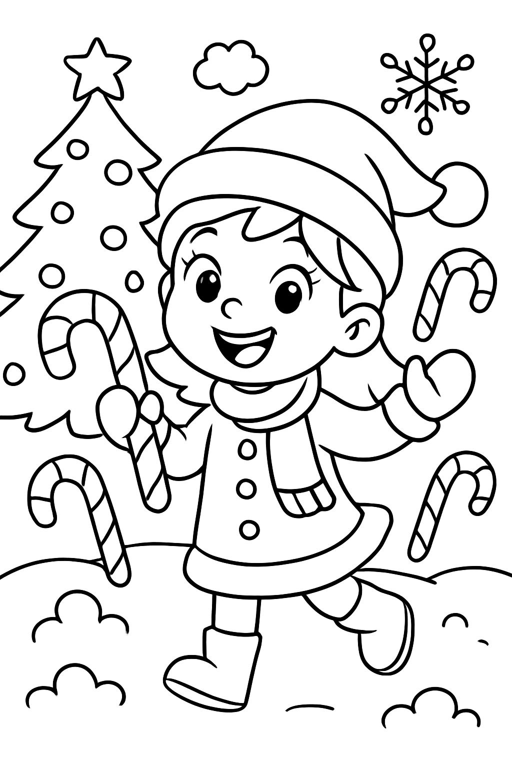 Feliz Natal '25 com bengalas de açúcar