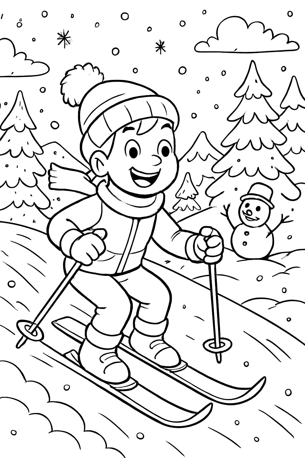 um mundo das maravilhas de inverno