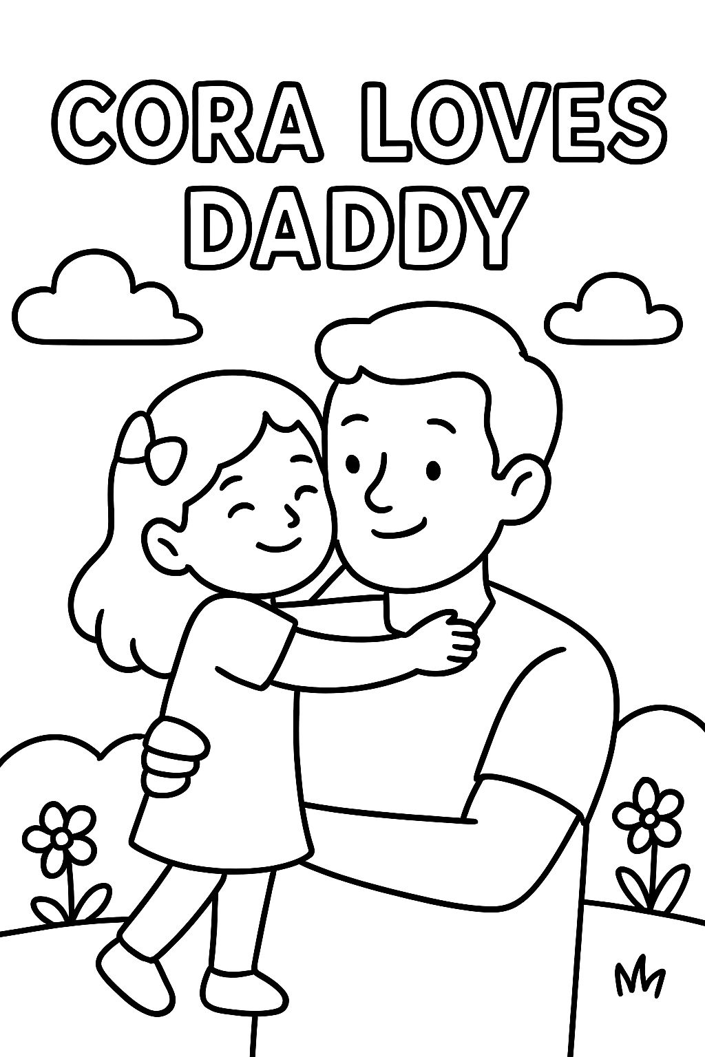 Cora liebt Papa