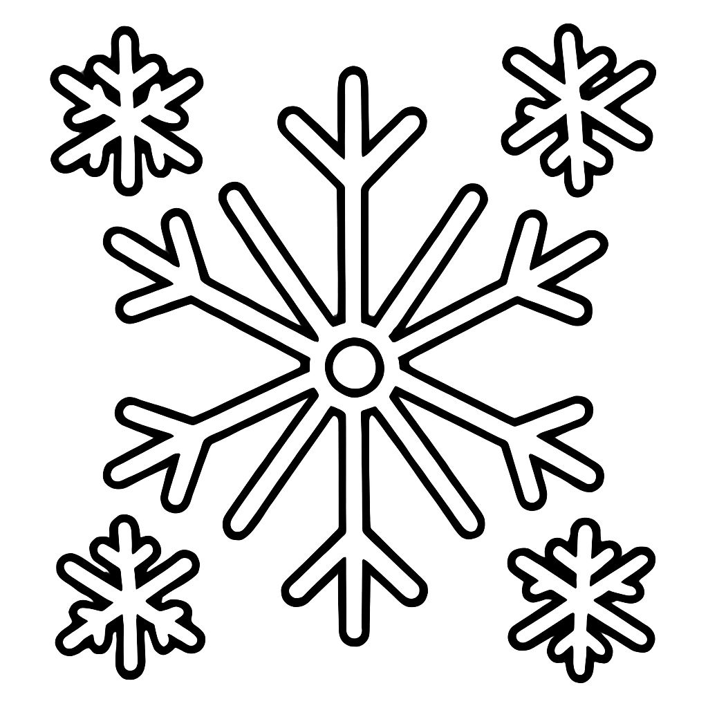 Copos de nieve Copos de nieve