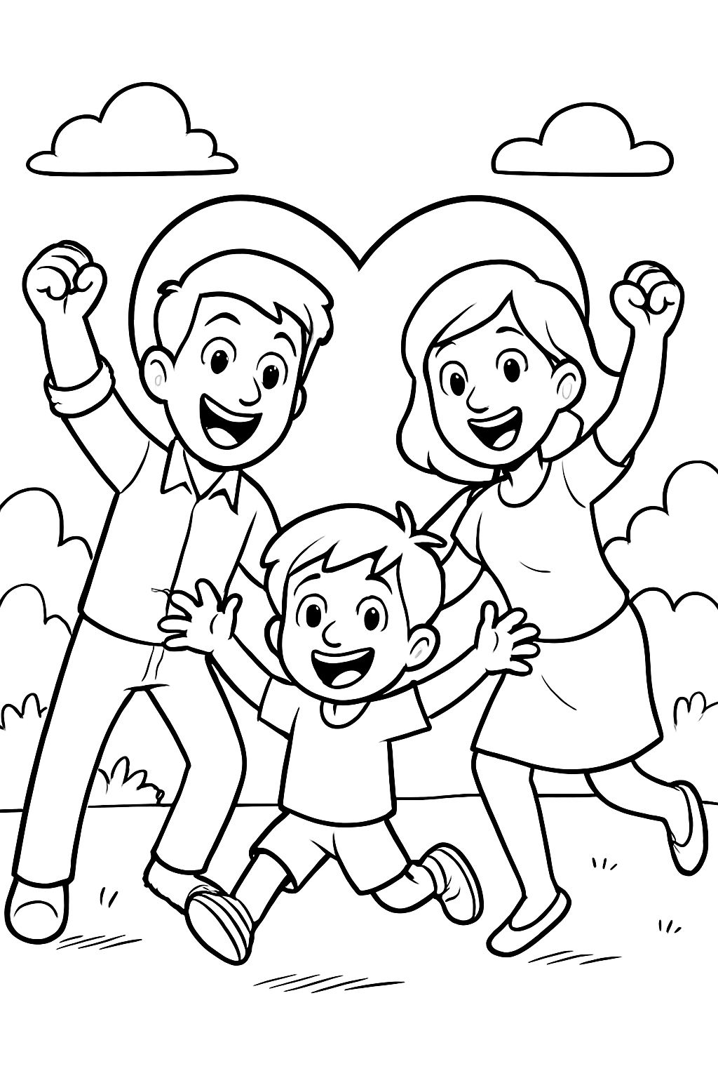 Melhores pais coração