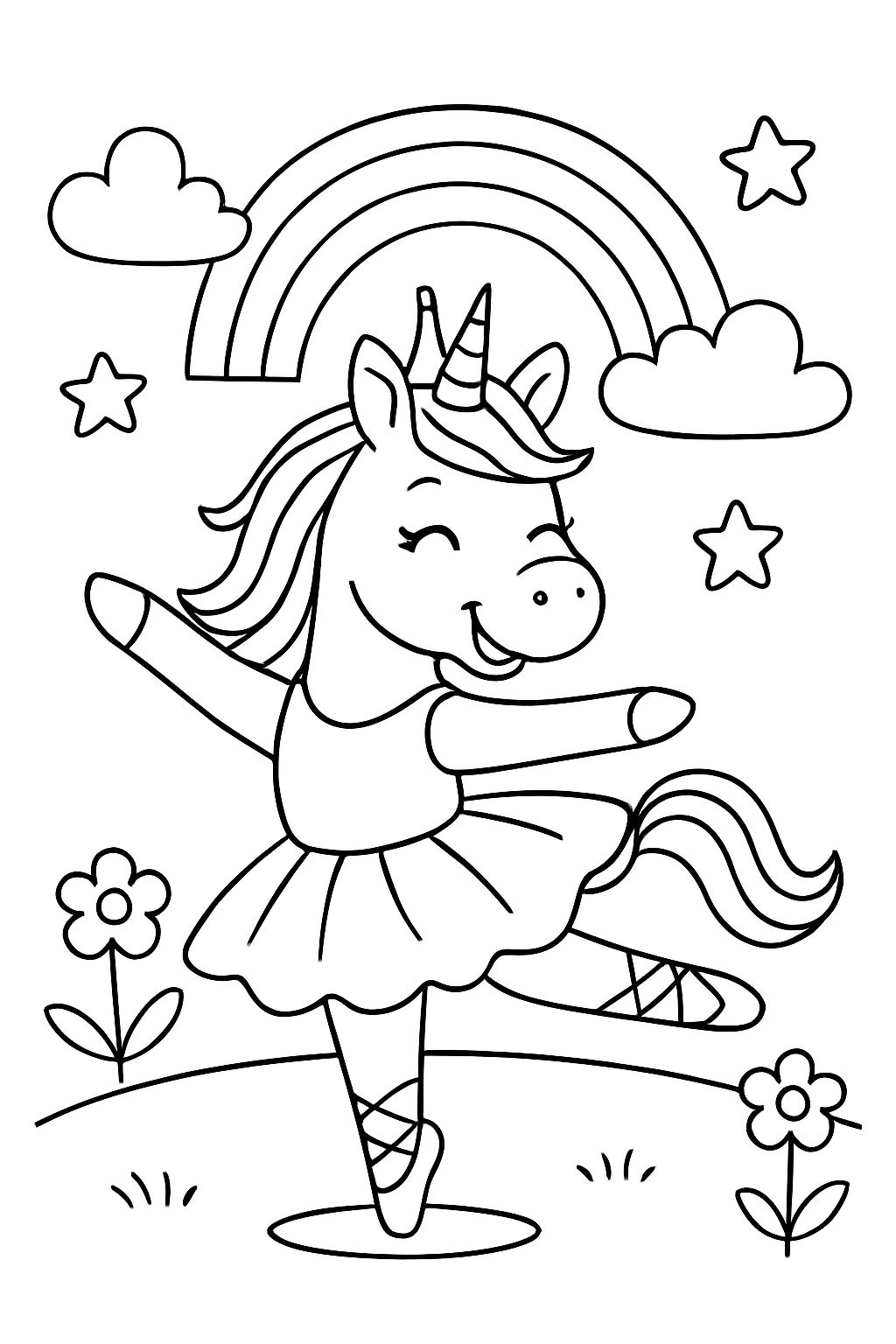 unicorn princess dancer