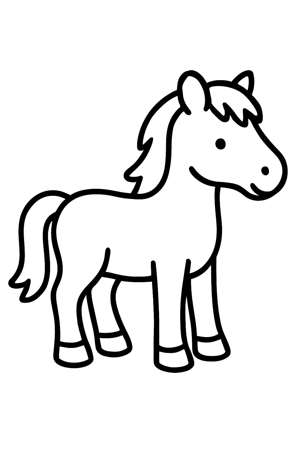 Un cheval sauvage