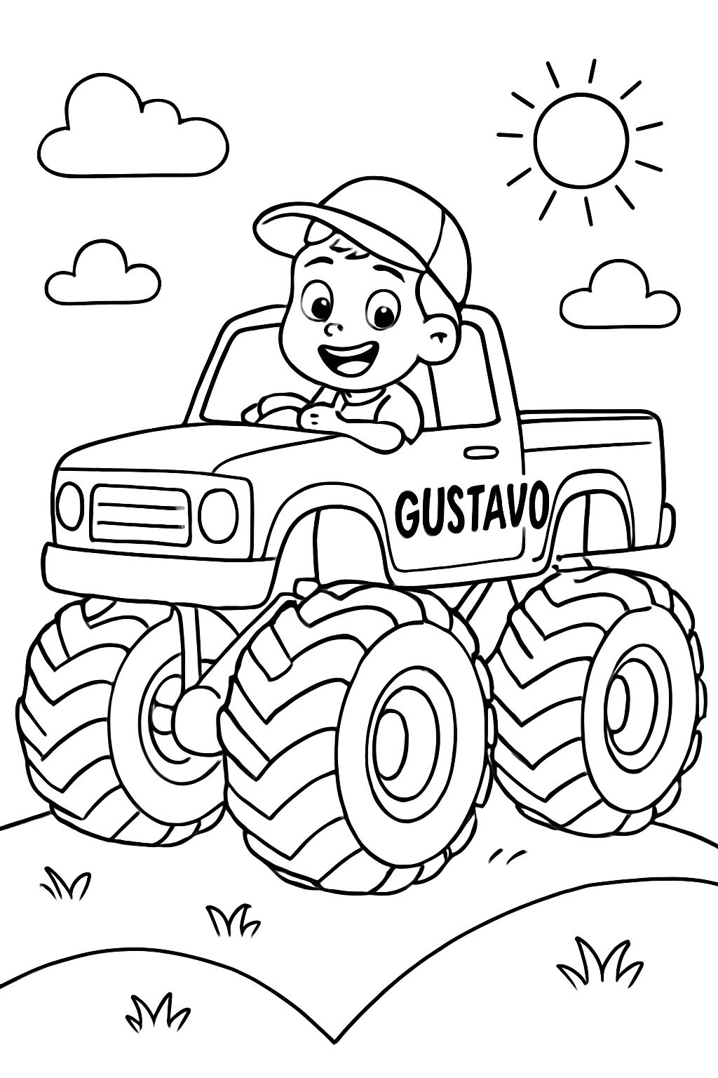 gustavo no moster truck