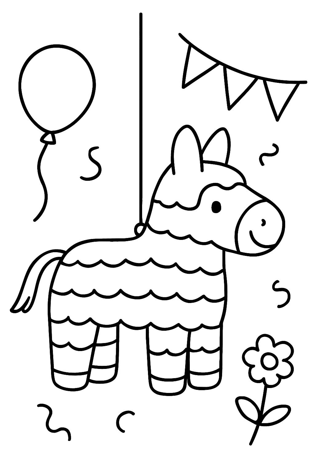 piñata d'anniversaire