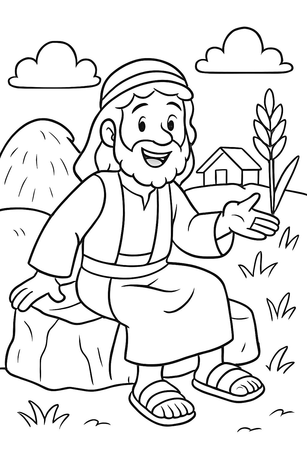 Bible story character Boaz