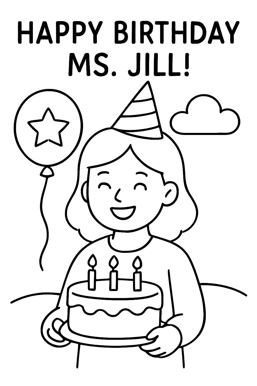 Happy Birthday Ms. Jill!