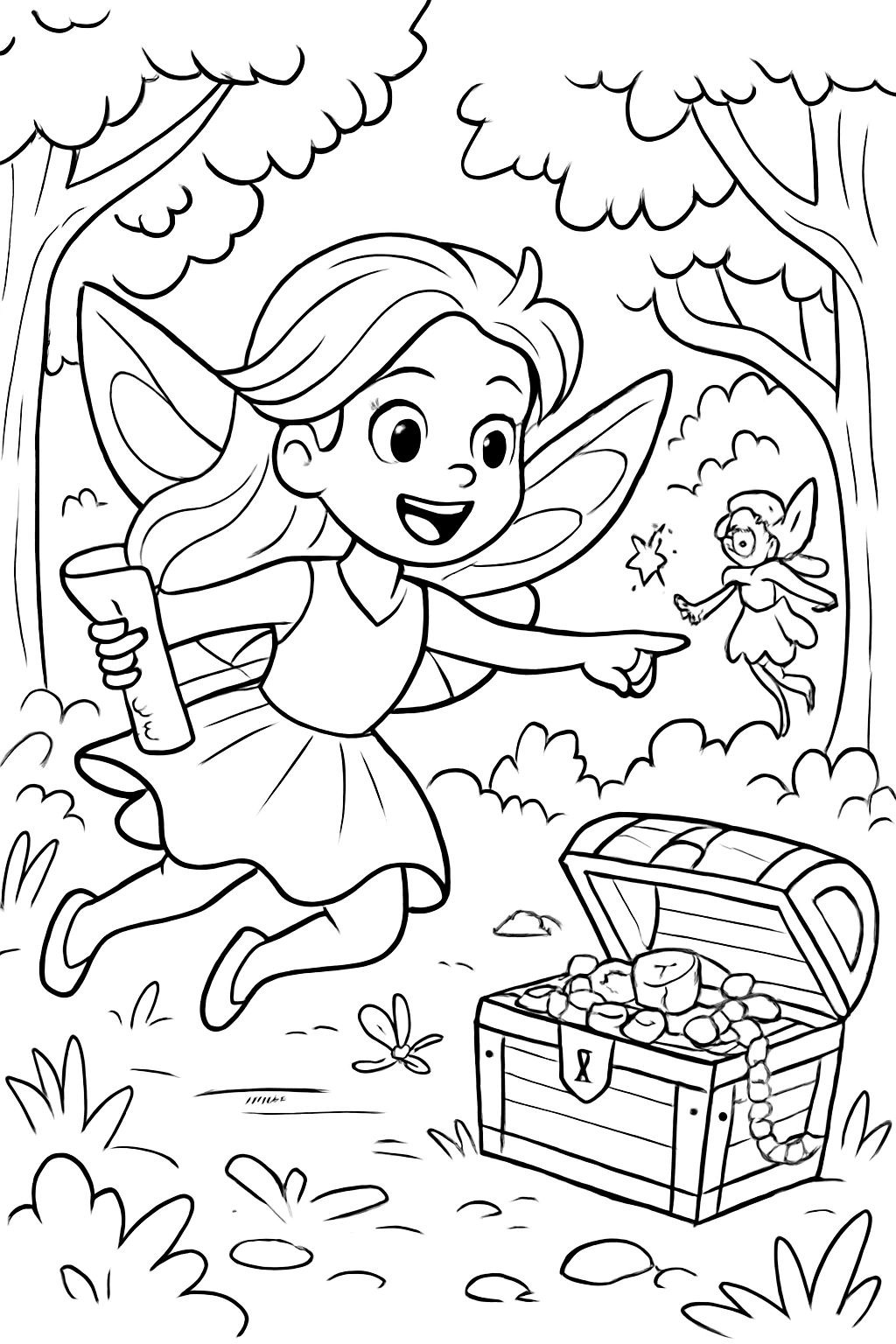 fairies treassure hunt