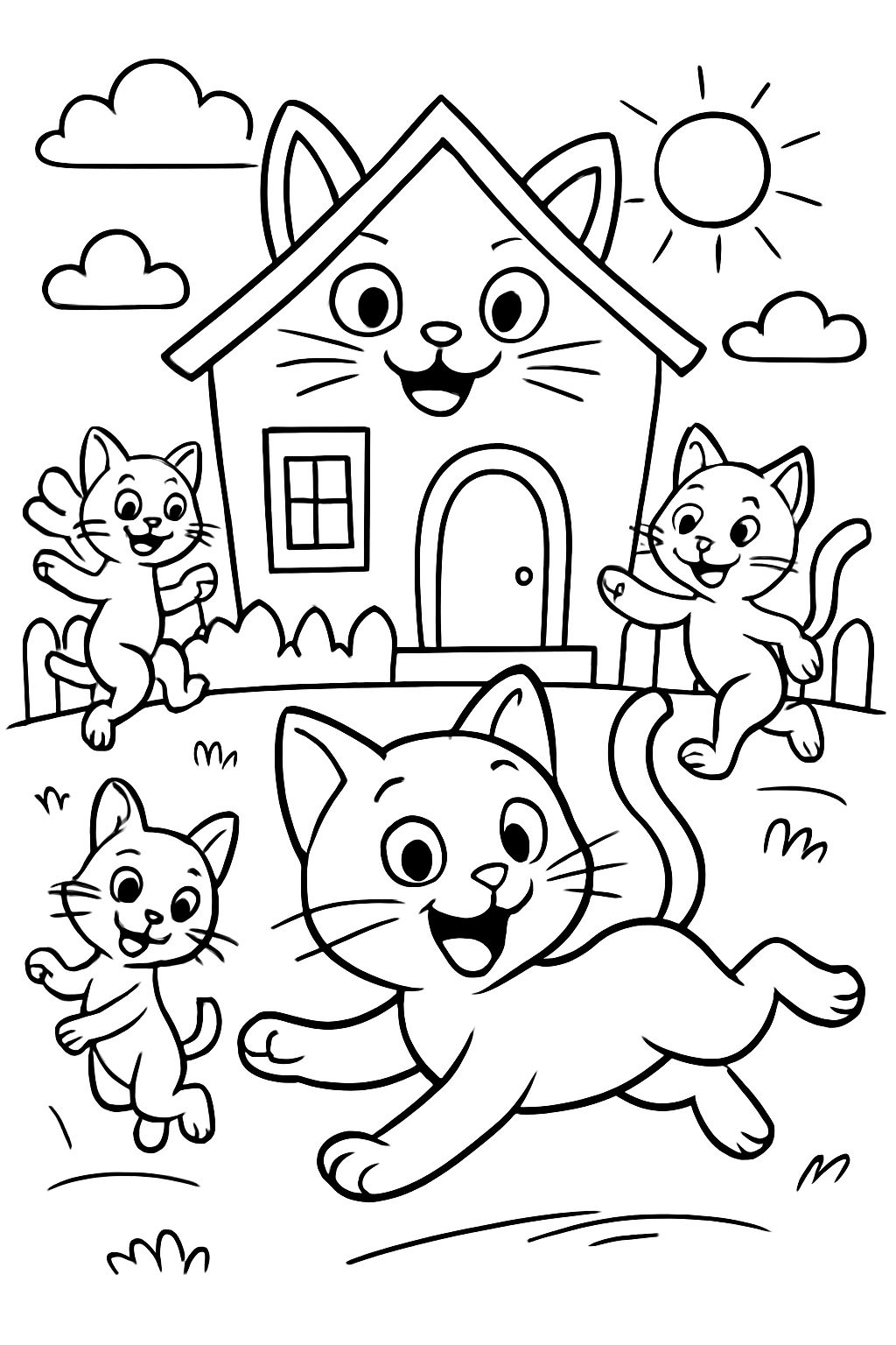 Katzen haus Katzen haus