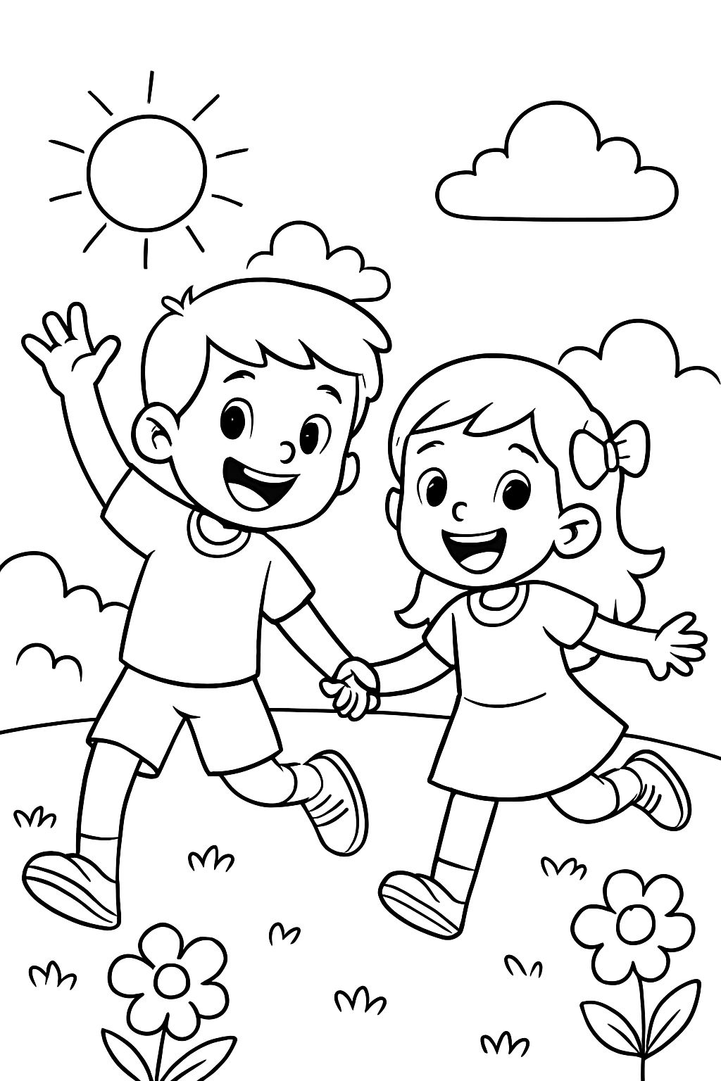 Bruder und Schwester