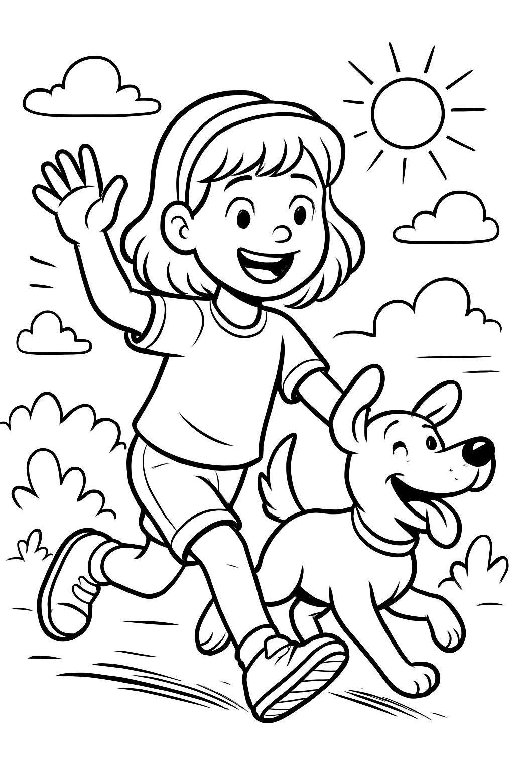 Get well soon Jana with dog picture