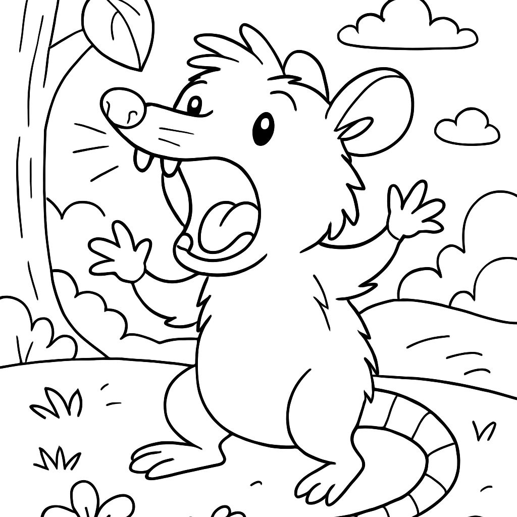 Oposum gritando Oposum gritando