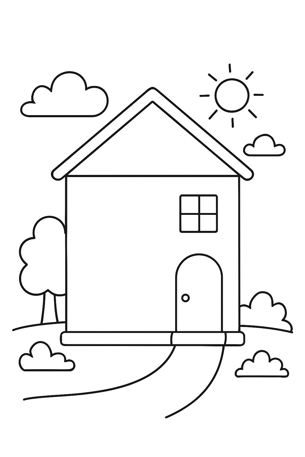 A building with a blank exterior wall.