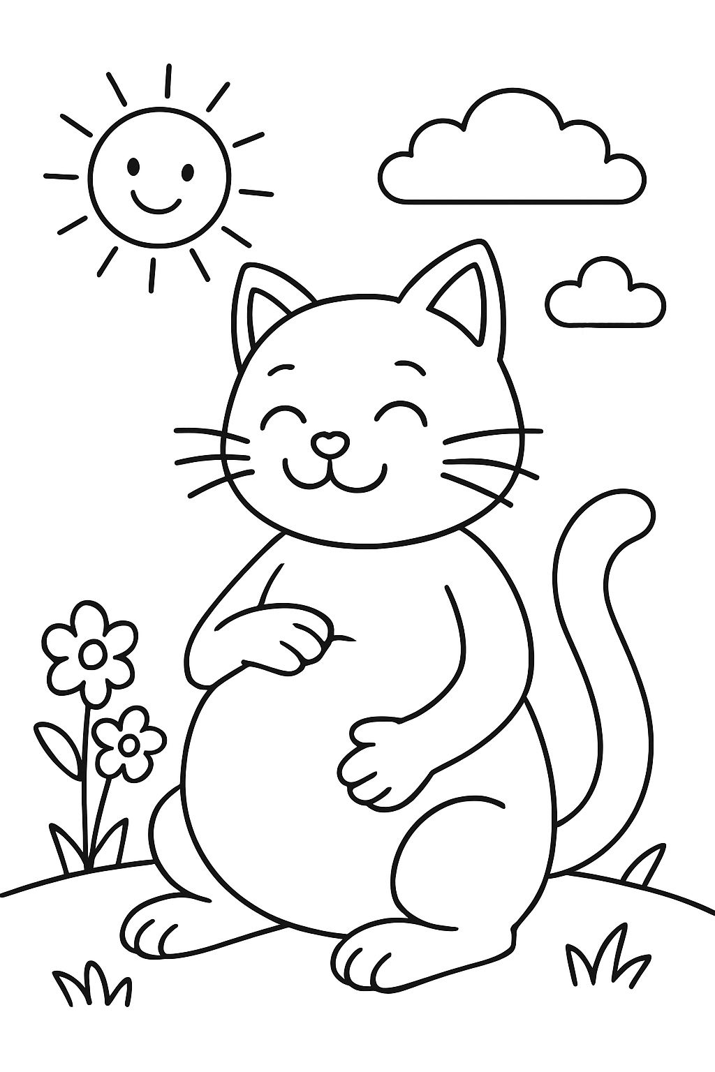 un chat enceinte un chat enceinte