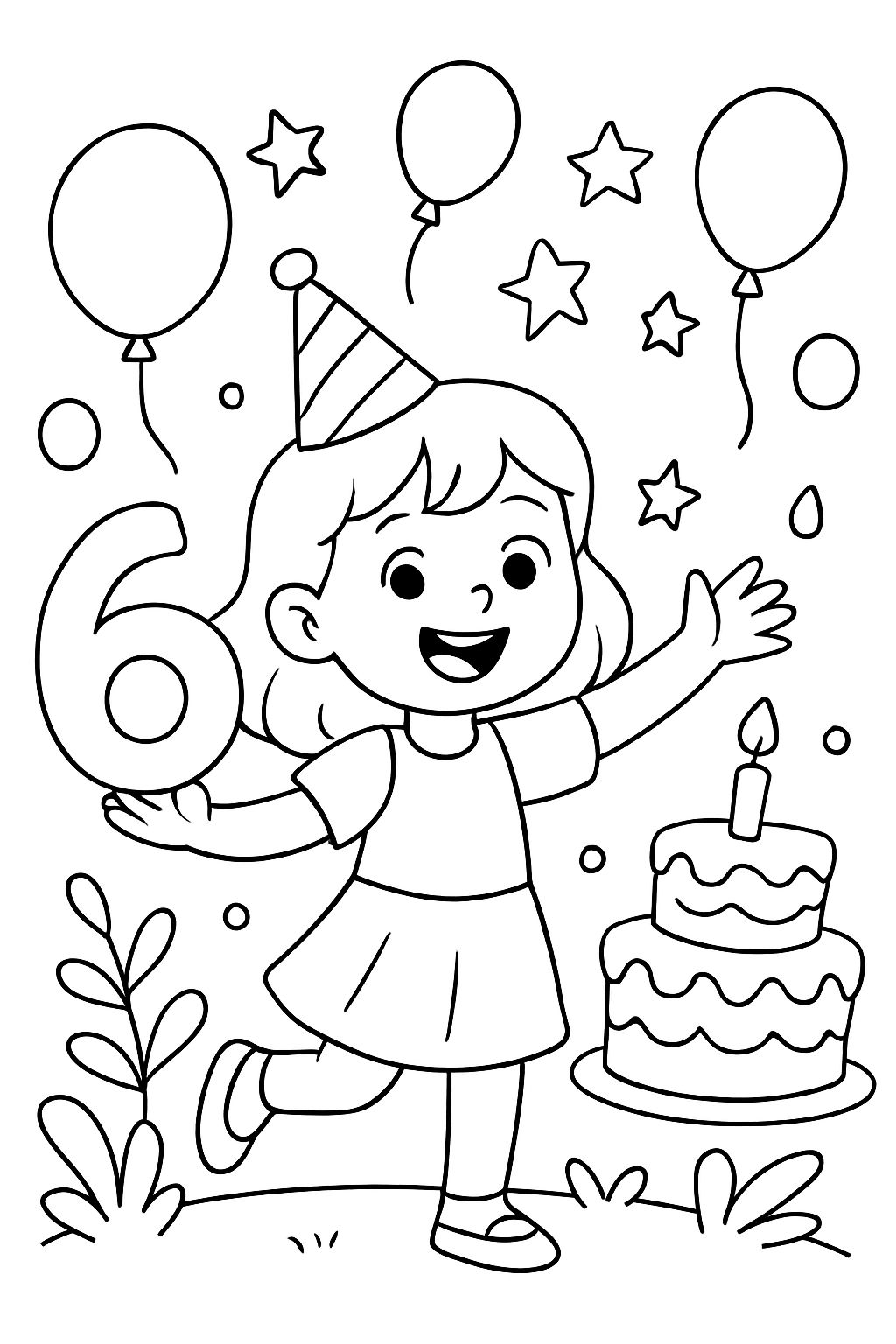 aniversário menina 6 anos