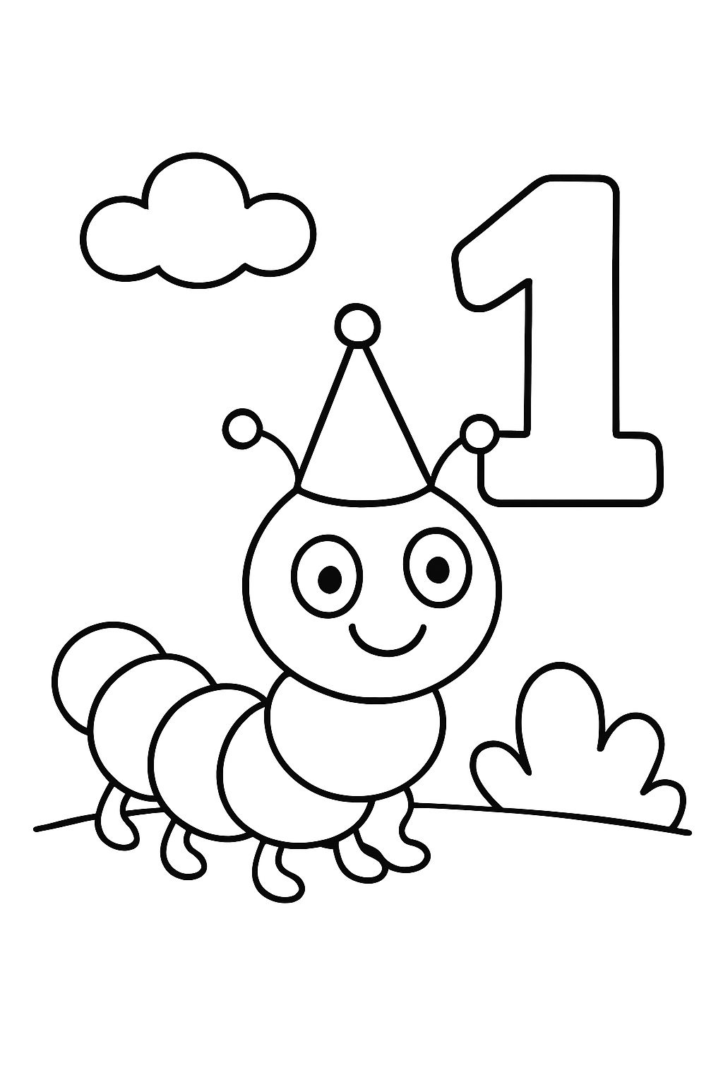 Uma muito faminta lagarta 1º aniversário