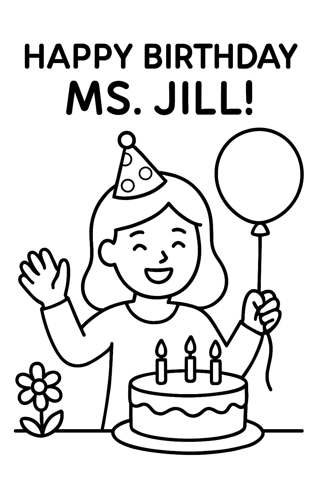Happy Birthday Ms. Jill!