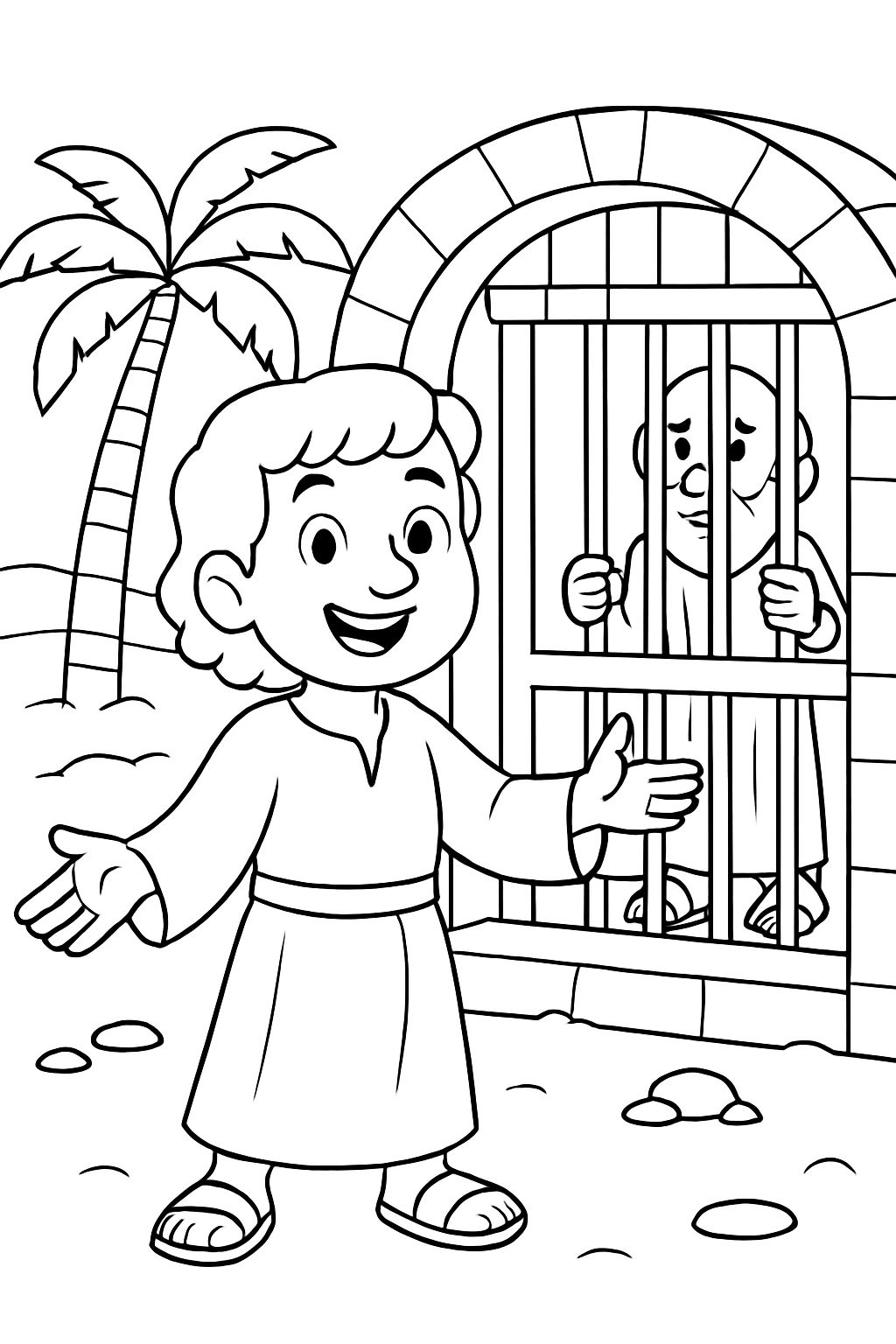 José en prisión en Egipto